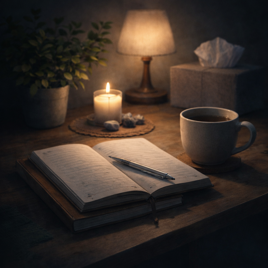 Reflective journaling and integration work in ketamine-assisted psychotherapy