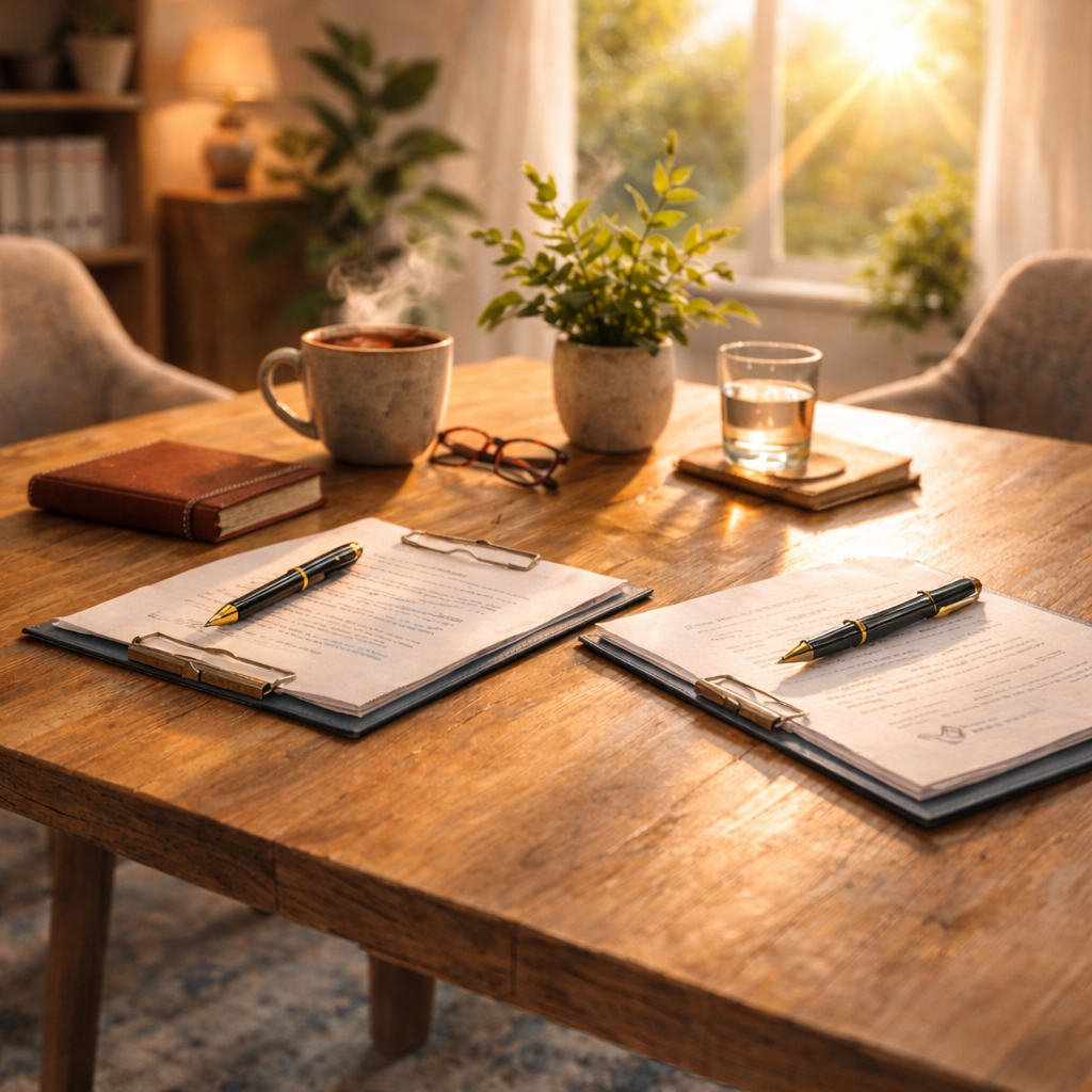 Peaceful therapeutic setting for trauma-informed counseling